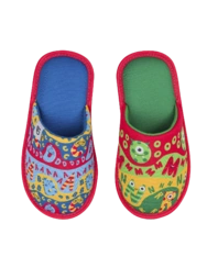 Veselé detské papuče Prvé písmená